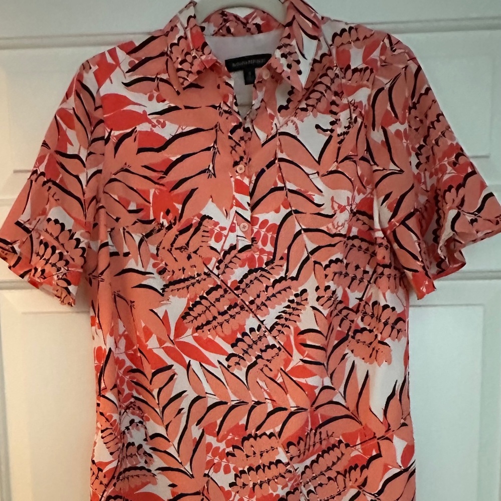 Banana Republic - Floral Shirt Dress